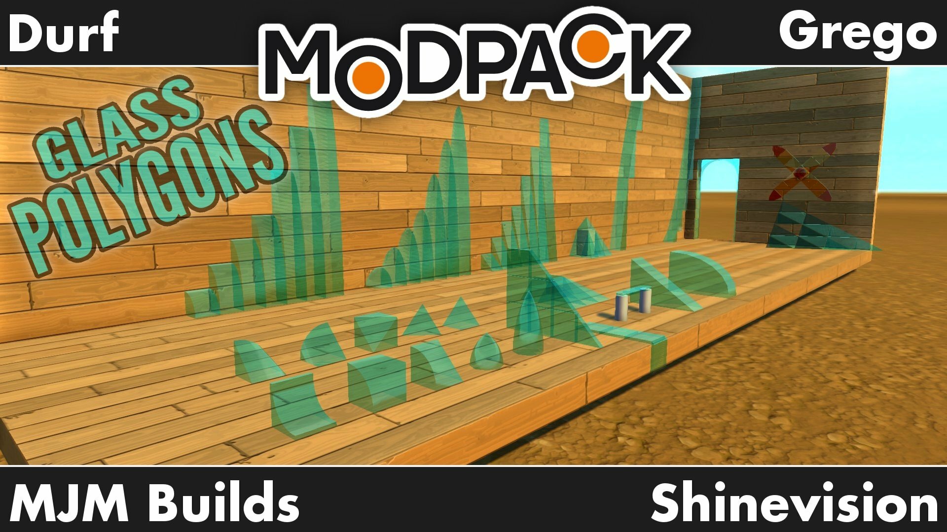 The Modpack Polygons Glass